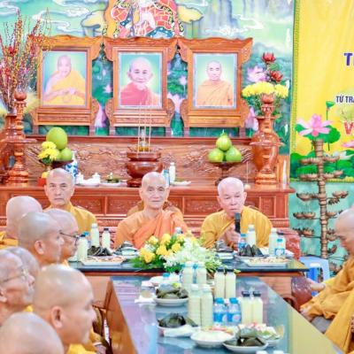 Tông Phong Liên Tông Tịnh Độ Non Bồng Thăm, Sách Tấn Và Cúng Dường Tại Trường Hạ Tổ Đình Linh Sơn